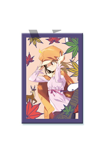 物語シリーズ 花札柄缶バッジ 千石 撫子 缶バッジ グッズ キャラディショナルトイのサムネイル