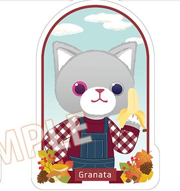 うたの☆プリンスさまっ♪ PRINCE CAT ENJOY PICNIC 特典 ダイカットポストカード グラナータ 黒崎蘭丸 SHINING STORE シャイニングストア シャニスト