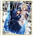 ソードアート・オンライン メモリアル トレーディング ミニ色紙 2 アリシゼーション 8 キリト&アスナ 単品 《ポスト投函 配送可》