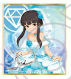 アイドルマスター シンデレラガールズ ミニ色紙 コレクション クール COOL 黒川 千秋 単品