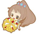 アイドルマスター シンデレラガールズ ぴたコレ ラバーストラップ ver.Passion Vol.2 若林智香 単品 ストラップ《ポスト投函 配送可》 1