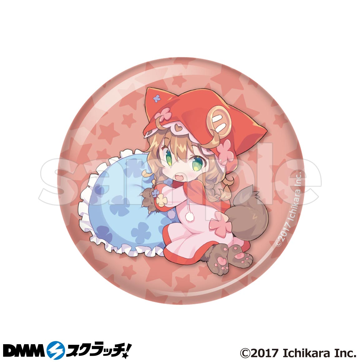 【新品】にじさんじ DMMスクラッチ E賞 缶バッジ E-4 童田明治 単品 バーチャルYouTuber VTuber