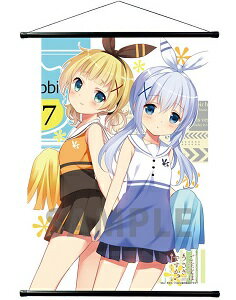 【新品】ご注文はうさぎですか？ なでなでタペストリー シャロ＆チノ コミケ88 C88