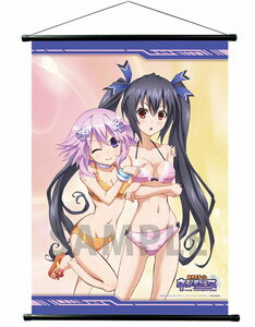 超次元ゲイム ネプテューヌ なでなでタペストリー ネプテューヌ ＆ ノワール NO！涼祭