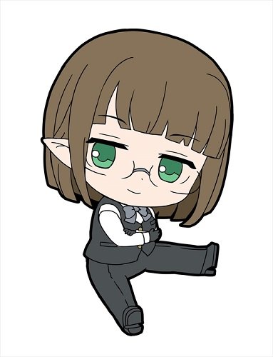 ダンジョンに出会いを求めるのは間違っているだろうか ぺたん娘トレーディングラバーストラップ エイナ・チュール 単品 ストラップ《ポスト投函 配送可》のサムネイル