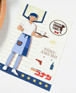 名探偵コナン コナンカフェ 2018 ポストカード 安室透 カフェメニュー 特典　《ポスト投函 配送可》
