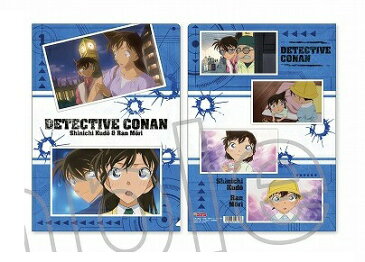 【新品】名探偵コナン コナンストア 場面写クリアファイル 工藤新一 毛利蘭 CONAN STORE