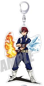 僕のヒーローアカデミア マイ・ヒーロー・ミュージアム 少年たちの軌跡をたどれ ビッグアクリルキーホルダーコレクション 轟焦凍 ヒロアカ アクリルキーホルダー