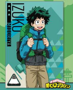 【新品】僕のヒーローアカデミア マウンテンクライミング!! きゃらびにストラップ BOX 購入特典 アニメガ・文教堂 限定 特製ポストカード 緑谷出久 ヒロアカ ポストカード 《ポスト投函 配送可》
