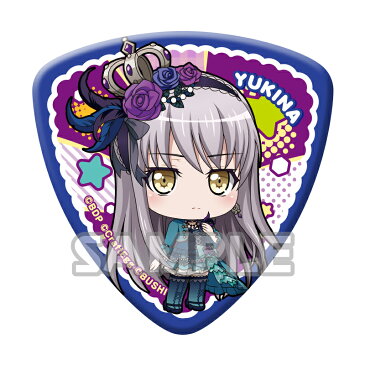 BanG Dream! ガールズバンドパーティ! トレーディングピック型カンバッジ vol.2　湊 友希那　Roselia　バンドリ　ガルパ　ロゼリア　缶バッジ　単品