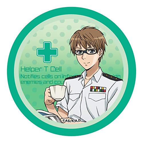 はたらく細胞 トレーディングLEDバッジ ヘルパーT細胞 単品 バッジ《ポスト投函 配送可》