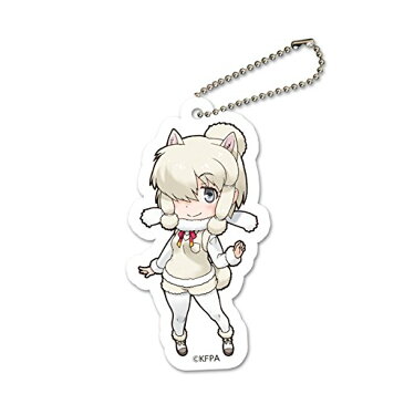 【新品】けものフレンズ ふわふわフェルトキーホルダー アルパカ・スリ