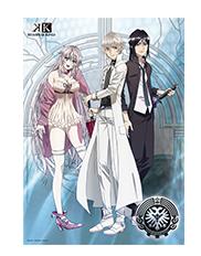 【新品】K RETURN OF KINGS ミニメタルポスター 白銀のクラン