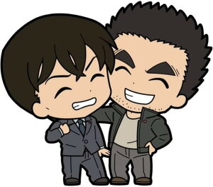 高木渉 伊達航 名探偵コナン ちょこかわツインアクリルストラップ 高木渉&伊達航