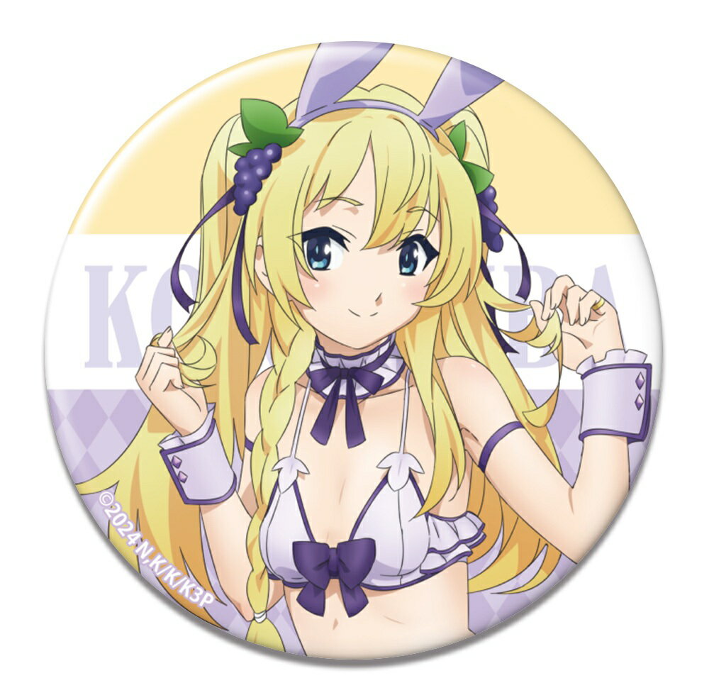 この素晴らしい世界に祝福を!3 トレーディング缶バッジ バニー風水着Ver. 描き下ろし アイリス A グッズ