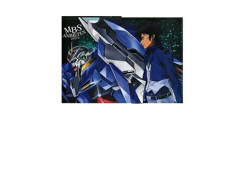 MBS ANIME FES 2015 クリアファイル 機動戦士ガンダム00　刹那・F・セイエイ ダブルオーガンダム グッズ