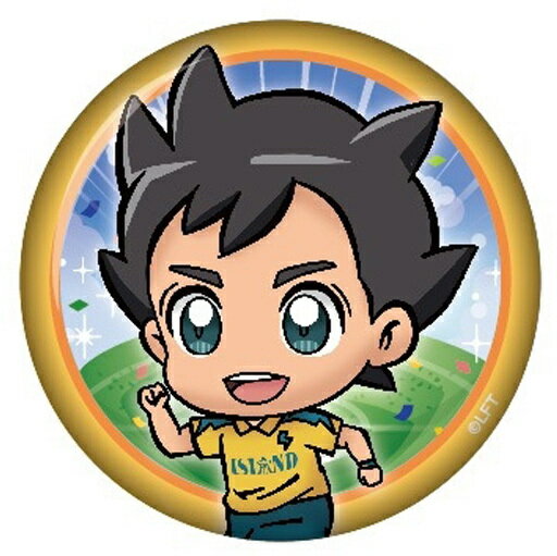 其它 - イナズマイレブン アレスの天秤 とじコレ 缶バッジ 稲森明日人 単品 《ポスト投函 配送可》