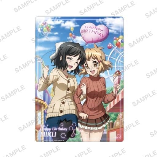 乐天商城 - 戦姫絶唱シンフォギアXD UNLIMITED トレーディングビジュアルシート 立花響＆小日向未来 単品 《ポスト投函 配送可》