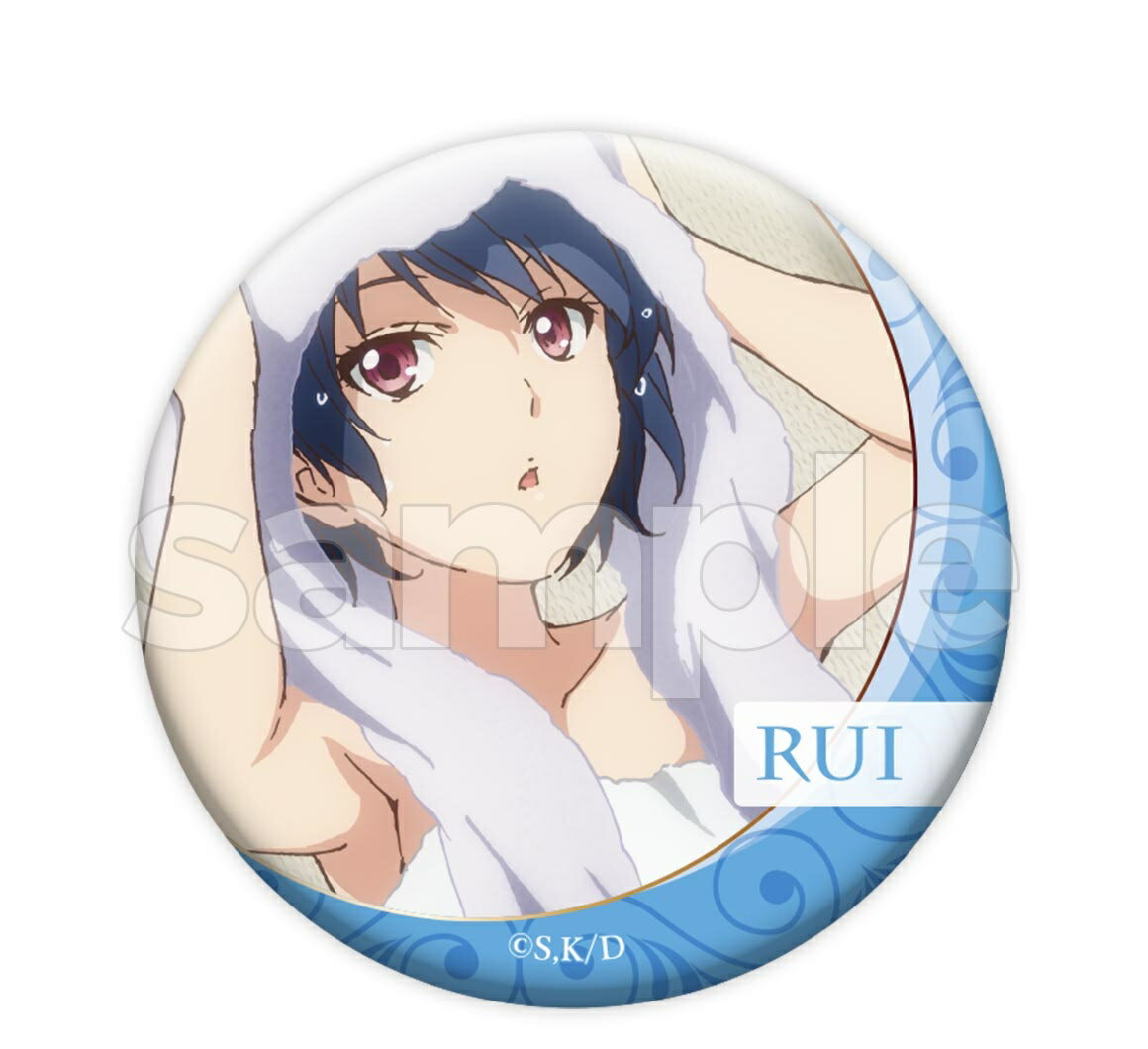 【新品】ドメスティックな彼女 DMMスクラッチ 第2弾 E賞 E-3 缶バッジ 橘瑠衣 B 瑠衣 《ポスト投函 配..