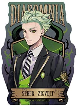 【新品】ディズニー ツイステッドワンダーランド トラベルステッカー2 セベク・ジグボルト《ポスト投函 配送可》