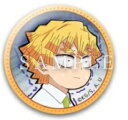 【新品】鬼滅の刃 中高一貫!! キメツ学園 ~バレンタイン編~ コラボレーション イベント 32mmランダム缶バッジ 我妻善逸 2 単品 《ポスト投函 配送可》