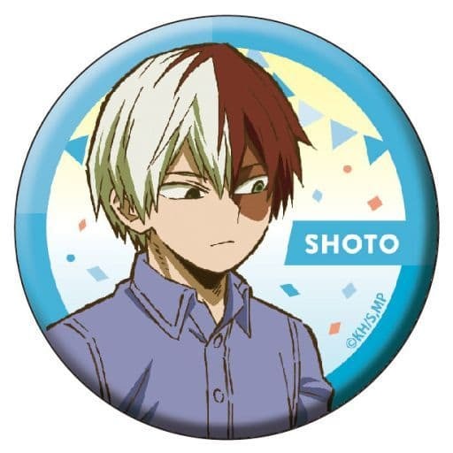 僕のヒーローアカデミア 缶バッジコレクション U91 22B 003 轟焦凍 フルカラー ヒロアカ