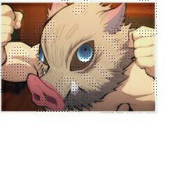 嘴平 伊之助 ufotable TVアニメ 鬼滅の刃 無限列車編 コラボレーションカフェ 第二話 ランダムブロマイド 9 嘴平伊之助 グッズ ブロマイド