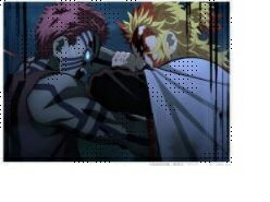 煉獄 杏寿郎 猗窩座 ufotable TVアニメ 鬼滅の刃 無限列車編 コラボレーションカフェ 第七話 ランダムブロマイド 5 煉獄杏寿郎 猗窩座 グッズ ブロマイド