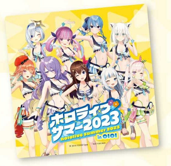 hololive ホロライブ・サマー2023 in OIOI コースター集合絵Ver. ときのそら 星街すいせい 白上フブキ ..
