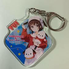 ゆるゆり×サンリオキャラクターズ PremiumShop アクリルキーホルダー 船見結衣 単品