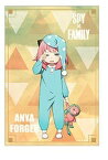 SPY×FAMILY アニメ1クール目放送記念フェア グッズ購入特典 ポストカード アーニャ・フォージャ ねぼけver