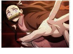 단문 禰豆子 ufotable TV애니메 귀멸의 칼날 무한열차편 콜라보레이션 카페 제5화 랜덤 브로마이드 4 추문 禰豆子 굿즈 브로마이드