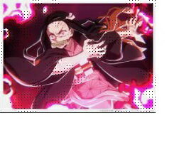 단문 禰豆子 ufotable TV애니메 귀멸의 칼날 무한열차편 콜라보레이션 카페 제6화 랜덤 브로마이드 4 슌몬 禰豆子 굿즈 브로마이드
