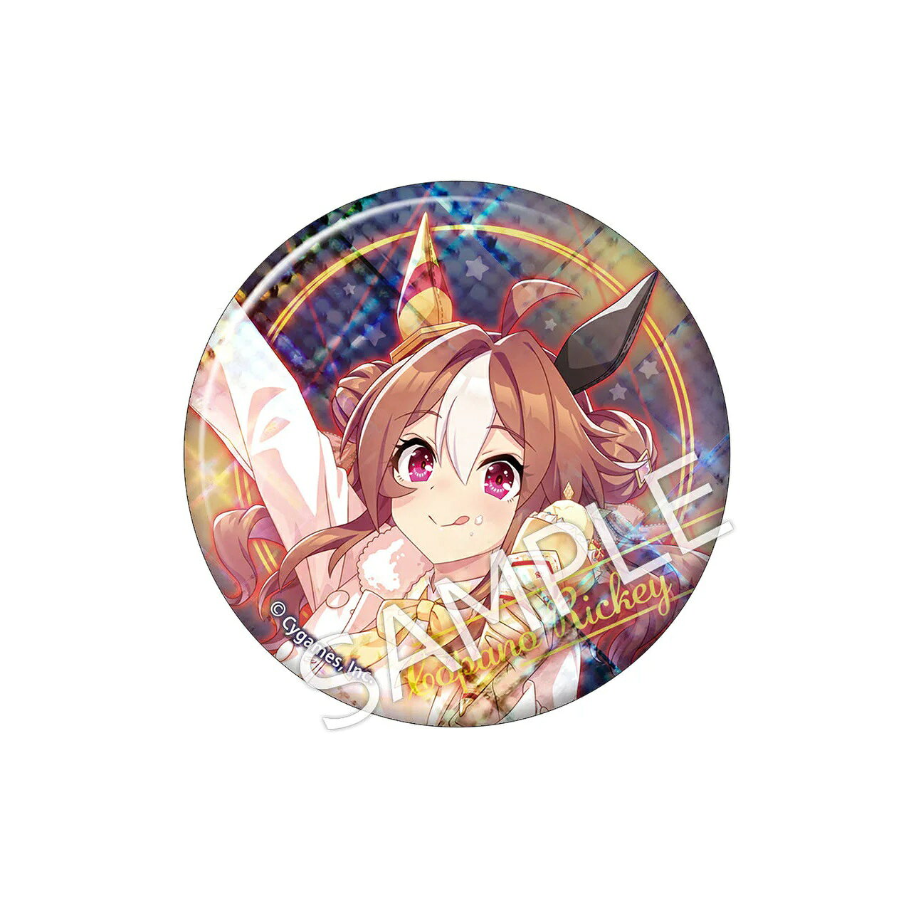 ウマ娘 プリティーダービー プリティーダービー キャラバッジコレクション 東京メガイルミ2023 コラボver. 缶バッジ コパノリッキー グッズのサムネイル