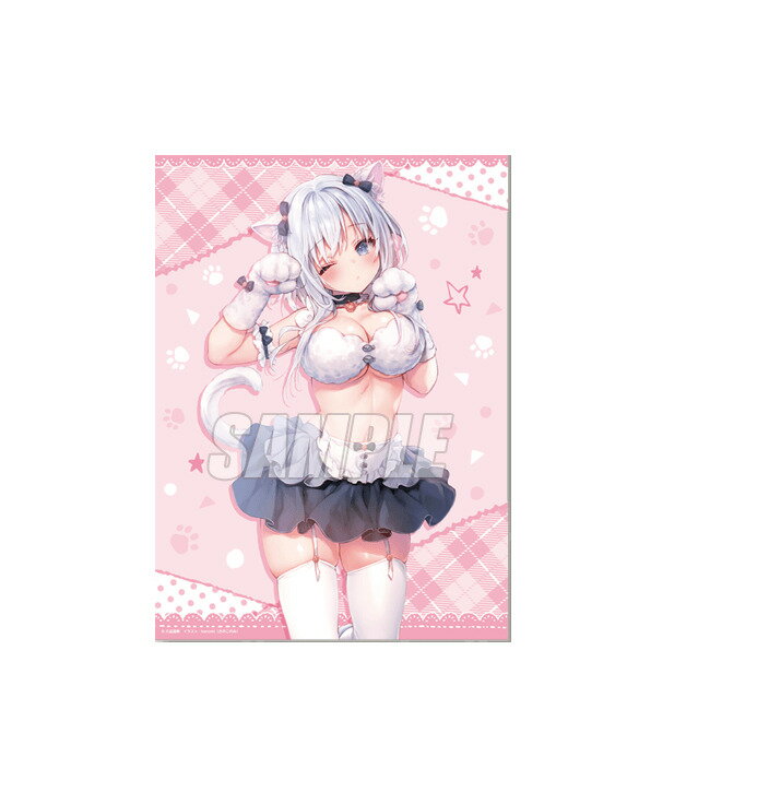 Other - MF文庫J にゃんにゃんにゃんフェアくじ A賞 A-1 フェア描きおろしA3クリアポスター ライアー・ライアー 姫路白雪 くじ引き堂 グッズ クリアポスター ポスター