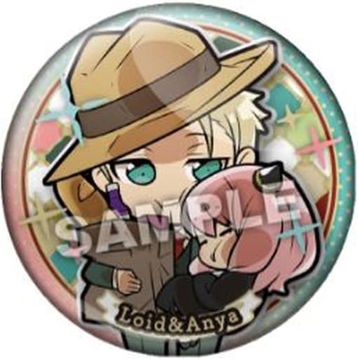 SPY×FAMILY ぴた!でふぉめ 缶バッジ ロイド＆アーニャ
