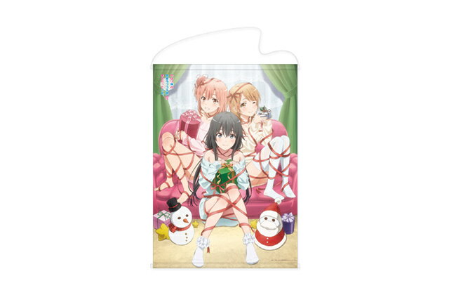 やはり俺の青春ラブコメはまちがっている。完 描き下ろしB1タペストリー 雪ノ下雪乃＆由比ヶ浜結衣＆一色いろは クリスマス ver. グッズ タペストリー タぺ
