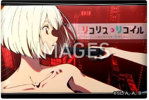 リコリス・リコイル スクエア缶バッジ 錦木千束 銃