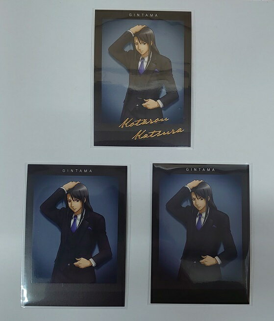 銀魂 ぱしゃこれ 其ノ弐 桂小太郎 レア 金箔押し入り 3枚セット
