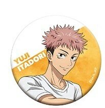 呪術廻戦 キャラバッジコレクション リラックスシリーズ 描き下ろし 虎杖 悠仁 グッズ 缶バッジ