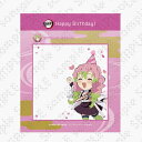 【新品】ufotable 鬼滅の刃 コラボレーションカフェ 鬼滅の刃 甘露寺蜜璃誕生祭2023 SNS風アクリルキーホルダー グッズ