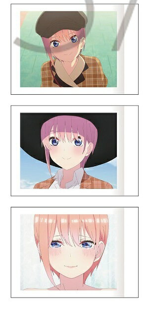 映画 五等分の花嫁 ぱしゃこれ 中野 一花 No.17 21 24 3枚セット グッズ