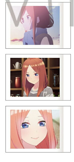 映画 五等分の花嫁 ぱしゃこれ 中野 三玖 No.18 22 26 3枚セット グッズ