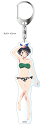 彼女、お借りします 第2期 描き下ろしBIGアクリルキーホルダー 水着Ver. 更科瑠夏 グッズ 最長約11cm