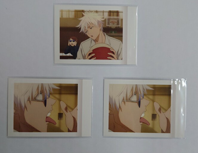 呪術廻戦 第2期 ぱしゃこれ 第4弾 懐玉・玉折 五条悟 No.4 5 3枚セット