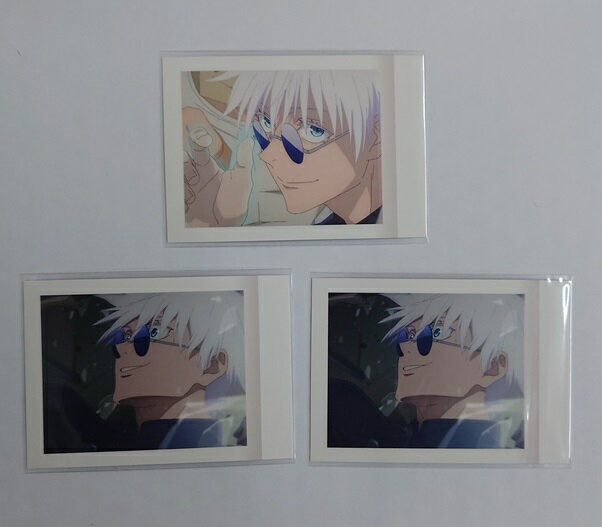 呪術廻戦 第2期 ぱしゃこれ 第4弾 懐玉・玉折 五条悟 No.14 15 3枚セット