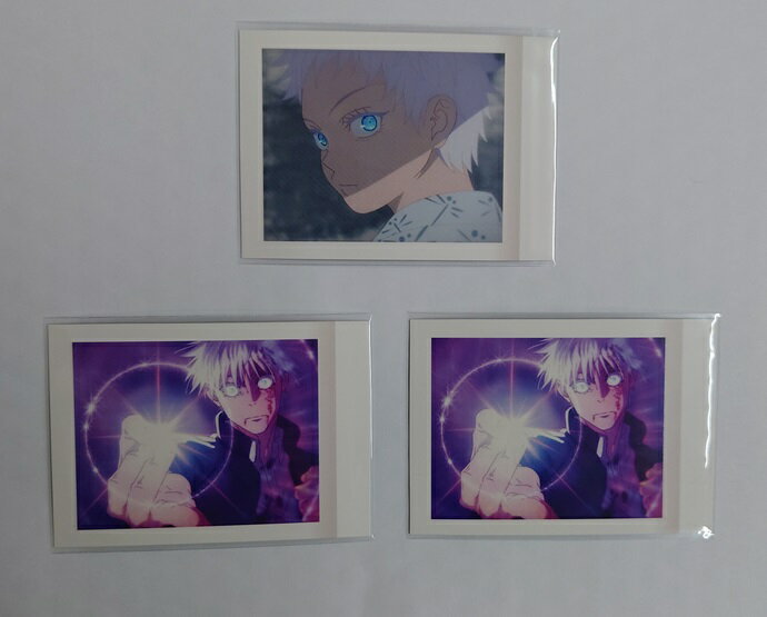 呪術廻戦 第2期 ぱしゃこれ 第4弾 懐玉・玉折 五条悟 No.21 33 3枚セット