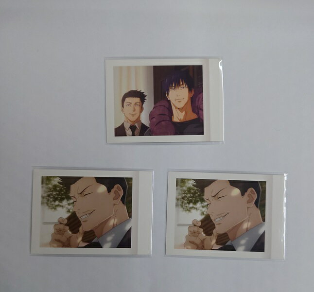 呪術廻戦 第2期 ぱしゃこれ 第4弾 懐玉・玉折 伏黒甚爾 孔時雨 No.6 39 3枚セット