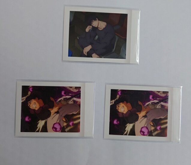 呪術廻戦 第2期 ぱしゃこれ 第4弾 懐玉・玉折 伏黒甚爾 No. 8 27 3枚セット