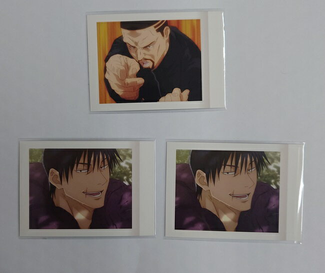 呪術廻戦 第2期 ぱしゃこれ 第4弾 懐玉・玉折 夜蛾正道 伏黒甚爾 3枚セット